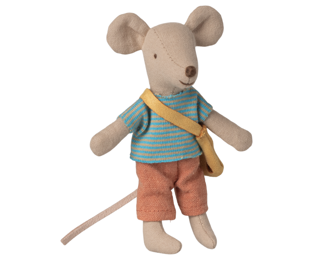 Kindergartenmaus mit Tasche